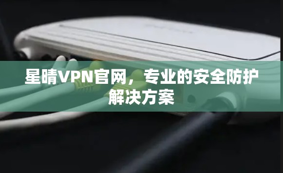 星晴VPN官网，专业的安全防护解决方案