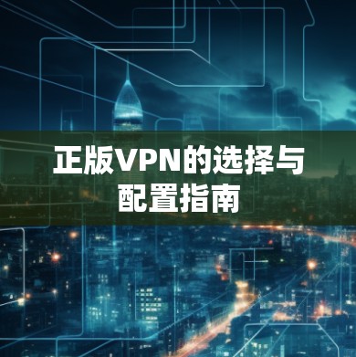 正版VPN的选择与配置指南