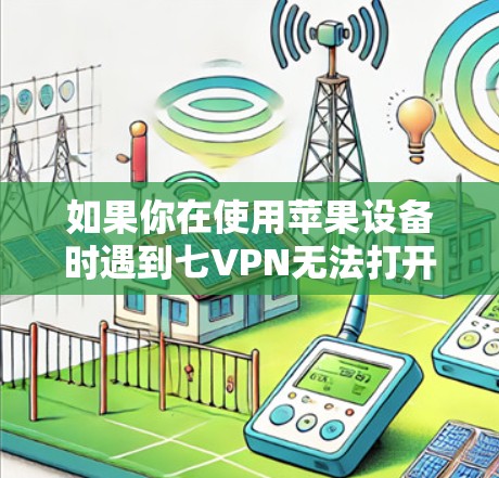 如果你在使用苹果设备时遇到七VPN无法打开的问题，可以按照以下步骤进行排查和解决
