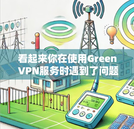 看起来你在使用Green VPN服务时遇到了问题,导致网络性能不佳。以下是一些可能导致Green VPN网络不给力的原因和解决方法 看起来你在使用Green VPN服务时遇到了问题,导致网络性能不佳。以下是一些可能导致Green VPN网络不给力的原因和解决方法
