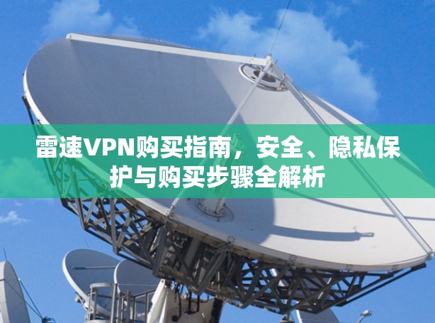 雷速VPN购买指南,安全、隐私保护与购买步骤全解析 雷速VPN购买指南,安全、隐私保护与购买步骤全解析
