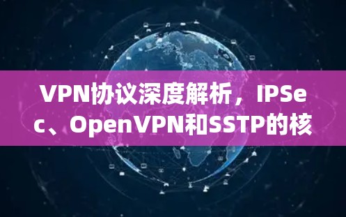 VPN协议深度解析,IPSec、OpenVPN和SSTP的核心技术与应用场景 VPN协议深度解析,IPSec、OpenVPN和SSTP的核心技术与应用场景