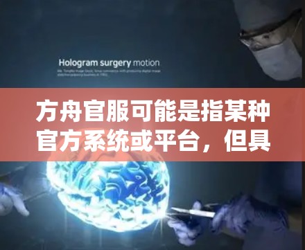 方舟官服可能是指某种官方系统或平台，但具体名称和功能不明确。如果您是指某个特定的官方系统或平台，建议直接通过官方渠道获取相关信息或支持