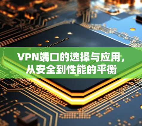 VPN端口的选择与应用，从安全到性能的平衡