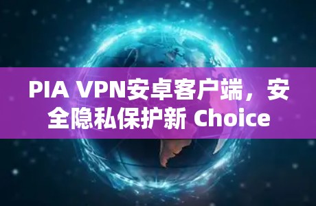 PIA VPN安卓客户端，安全隐私保护新 Choice