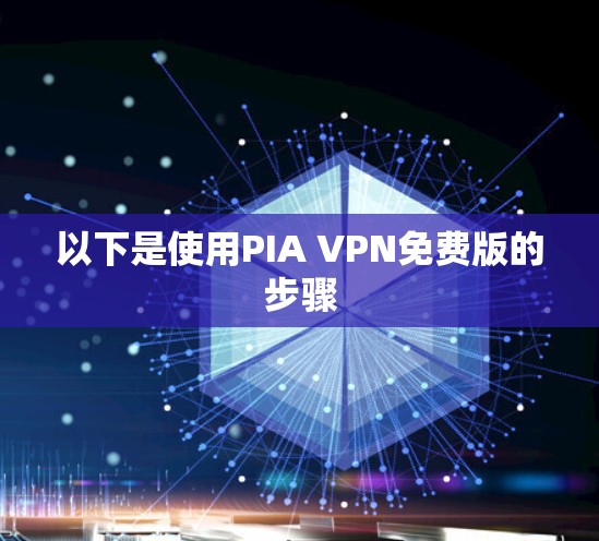 以下是使用PIA VPN免费版的步骤 以下是使用PIA VPN免费版的步骤