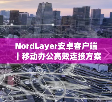 NordLayer安卓客户端|移动办公高效连接方案 NordLayer安卓客户端|移动办公高效连接方案