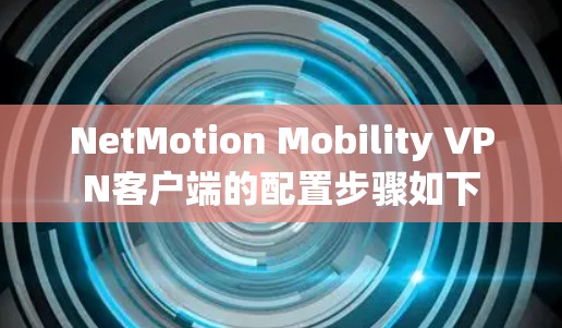 NetMotion Mobility VPN客户端的配置步骤如下 NetMotion Mobility VPN客户端的配置步骤如下