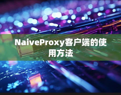 NaiveProxy客户端的使用方法 NaiveProxy客户端的使用方法
