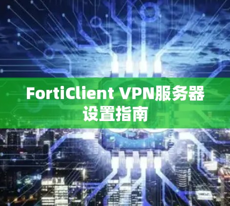 FortiClient VPN服务器设置指南 FortiClient VPN服务器设置指南